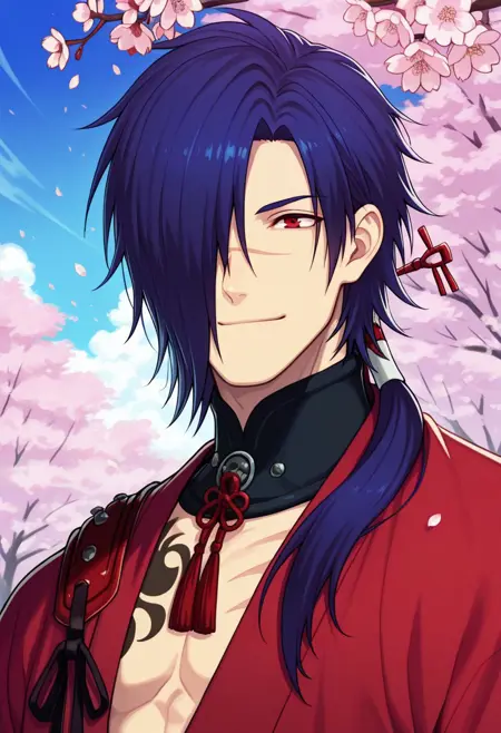 Koujaku - Dramatical Murder - Pony + Illustrious