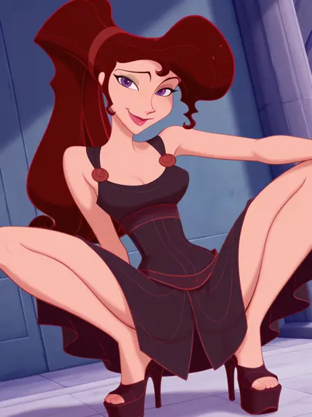 Megara (Hercules 1997 film) PonyDiffusionXL/illustriousXL