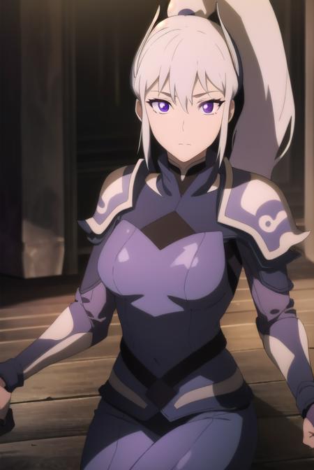 dotaluna, <lora:luna-lora-nochekaiser:1>,
luna, ponytail, white hair, (purple eyes:1.1),
BREAK armor, helmet,
BREAK looking at viewer,
BREAK outdoors,
BREAK <lora:GoodHands-vanilla:1>, (masterpiece:1.2), best quality, high resolution, unity 8k wallpaper, (illustration:0.8), (beautiful detailed eyes:1.6), extremely detailed face, perfect lighting, extremely detailed CG, (perfect hands, perfect anatomy),