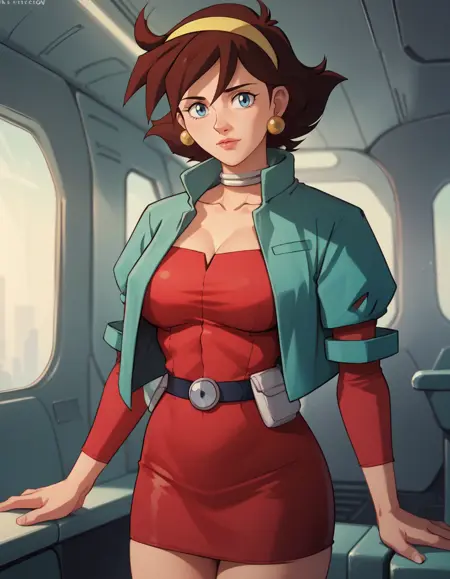 Rain Mikamura: Mobile Fighter G Gundam (PonyXL)