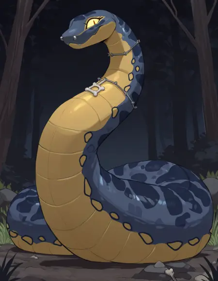 Grendel, the Anaconda [Fidchellvore Character] - Illustrious/NAI[]