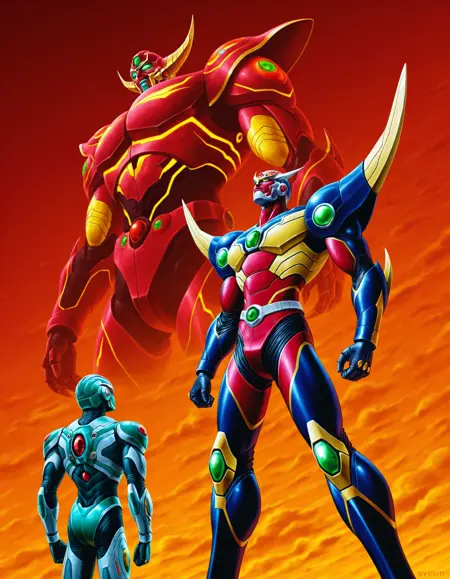 [Takaya Yoshiki] Guyver Manga Chapters 195-198 Style Illustrious