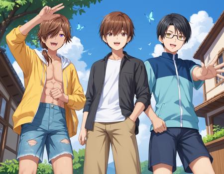 Summer Pockets | Takahara Hairi / Mitani Ryouichi / Kanou Tenzen V1-4