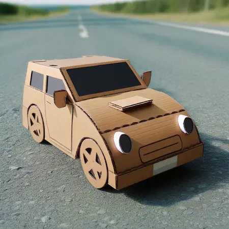 Billy's Cardboard Cars