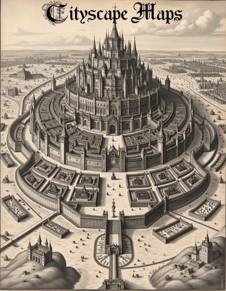 Cityscapes: Maps and Sketches v1.2 Baroque cartography