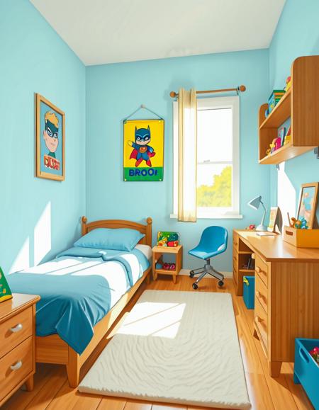 young boy bedroom illu v1.0