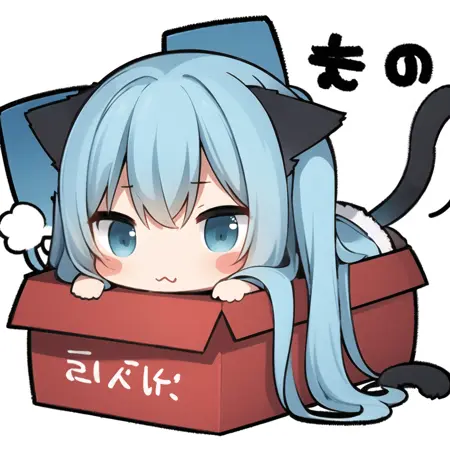 Amashiro natsuki/甘城なつき  nachoneko/猫羽雫  Q版/表情包   - Artist Style