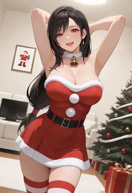 サンタ / Santa Dress - DOAXVV Outfit (Illustrious)