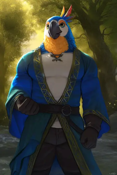 Macaw Anthro