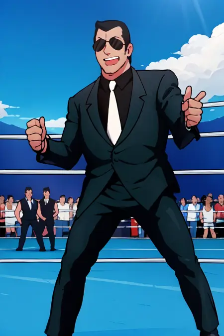 五分刈刑事/赤岩(キン肉マン)