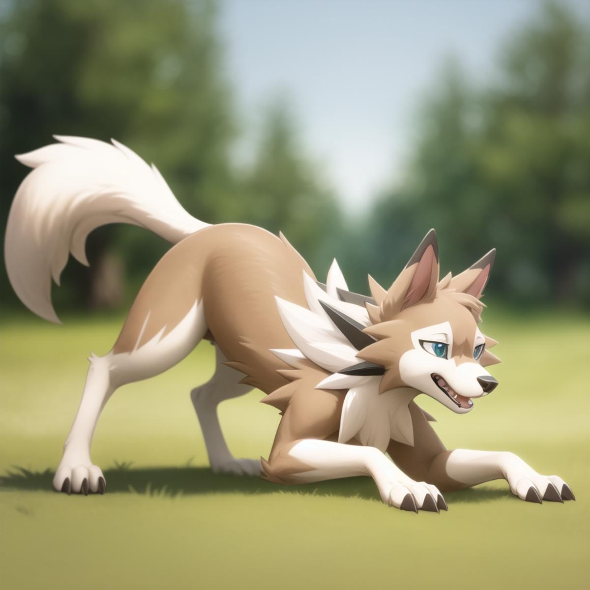 Midday Lycanroc (Pokemon) image by FinalEclipse