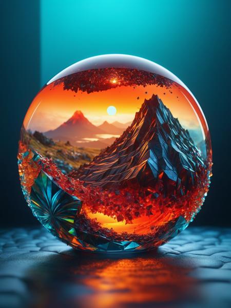 ultradetailed ultrarealistic,of a lava avalanche in a glass sphere,a perfect photography by Mark Mann and Ashraful Arefin,muted wet colors,intricate artwork masterpiece,quilted tapestry textile and iridescent plastic sheet 4K concept art with dynamic pose and correct anatomy,holographic undertones,beautiful detailed,sharp focus,intricate,rainbowshift,by artgerm,Mucha Klimt,Hiroshi Yoshida and Craig Mullins,featured on Artstation,CGSociety,Behance HD,Deviantart,