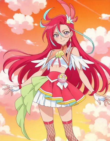 Cure Flamingo (Tropical-Rouge! Precure) / キュアフラミンゴ (トロピカル〜ジュ！プリキュア)