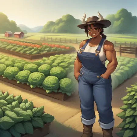 Farm Crop Field