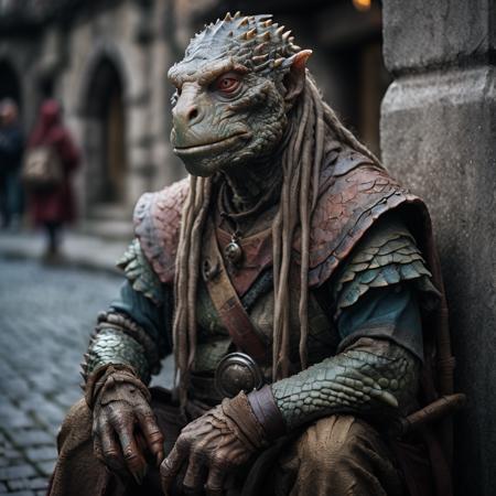 highly detailed analog photo of lizard folk,

solo, old, old man, sitting, blurry, blurry background, realistic:1.3, medieval temple


masterpiece, best quality, 8k,
motion blur, intricate details, depth of field,

(analogue photography:1.1),
(shadow play:1.4),
(natural light:1.4),




