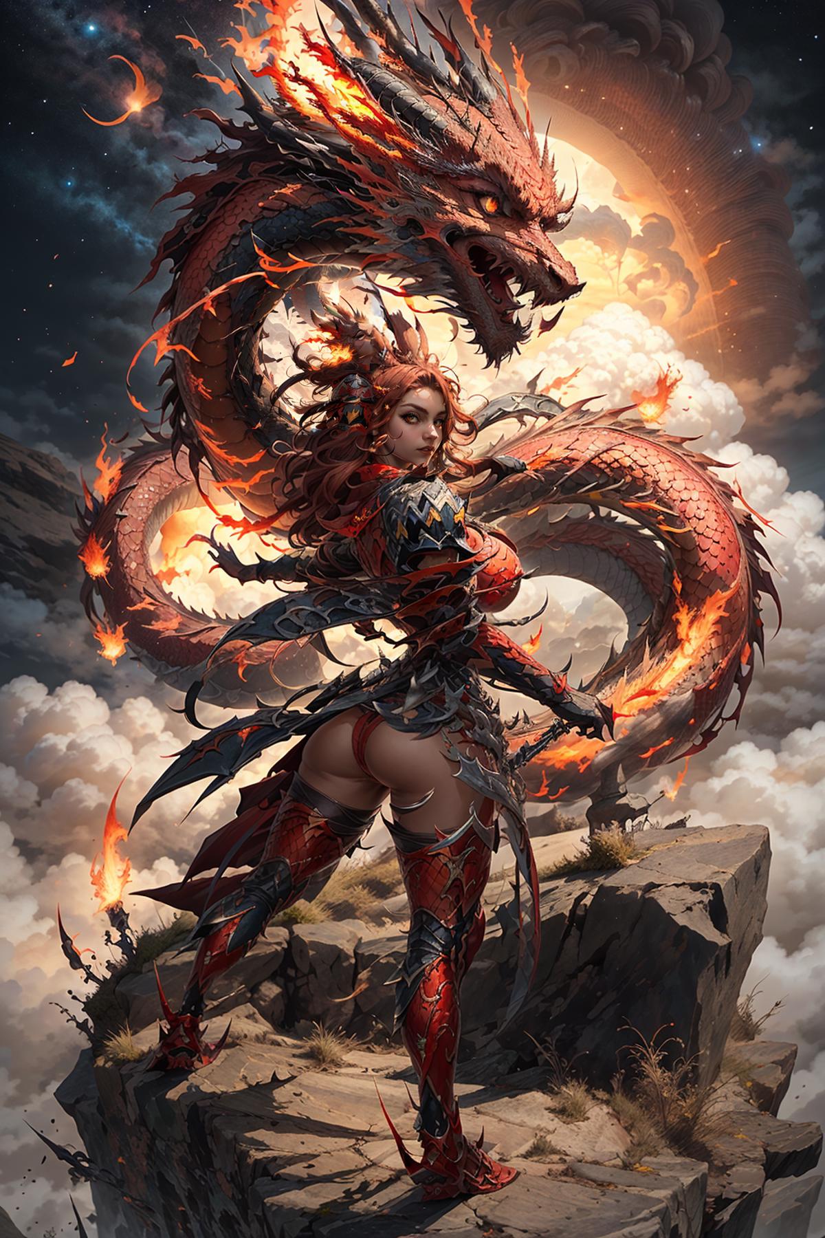 Chinese Dragon（中国龙）LoRa image by aiisart374
