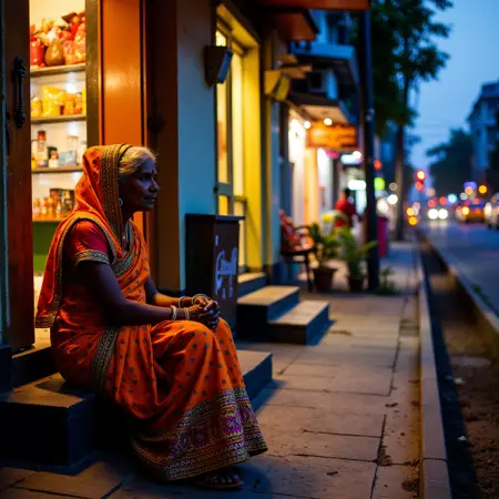 Arko Datto at Night - Style LoRA - Flux Ed