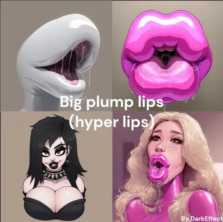 Dick sucking lips (hyper lips) by DarkEffect