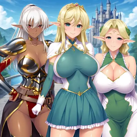 Kyonyuu Elf Oyako Saimin Character Style