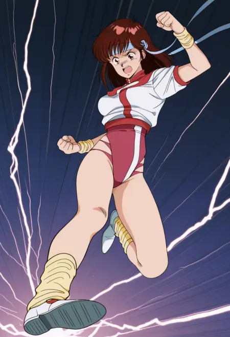 Super Inazuma Kick / スーパーイナズマキック(Pose) [Illustrious]