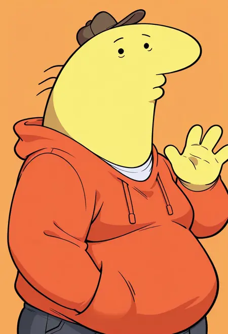 Charlie Dompler // Smiling Friends (by sickmer)