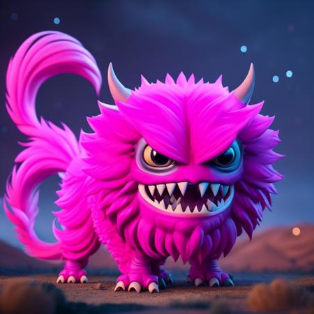 3D Render Style, 3DRenderAF,
A pink monster,
, <lora:3DRenderStyle21PasWithTEV2:1>