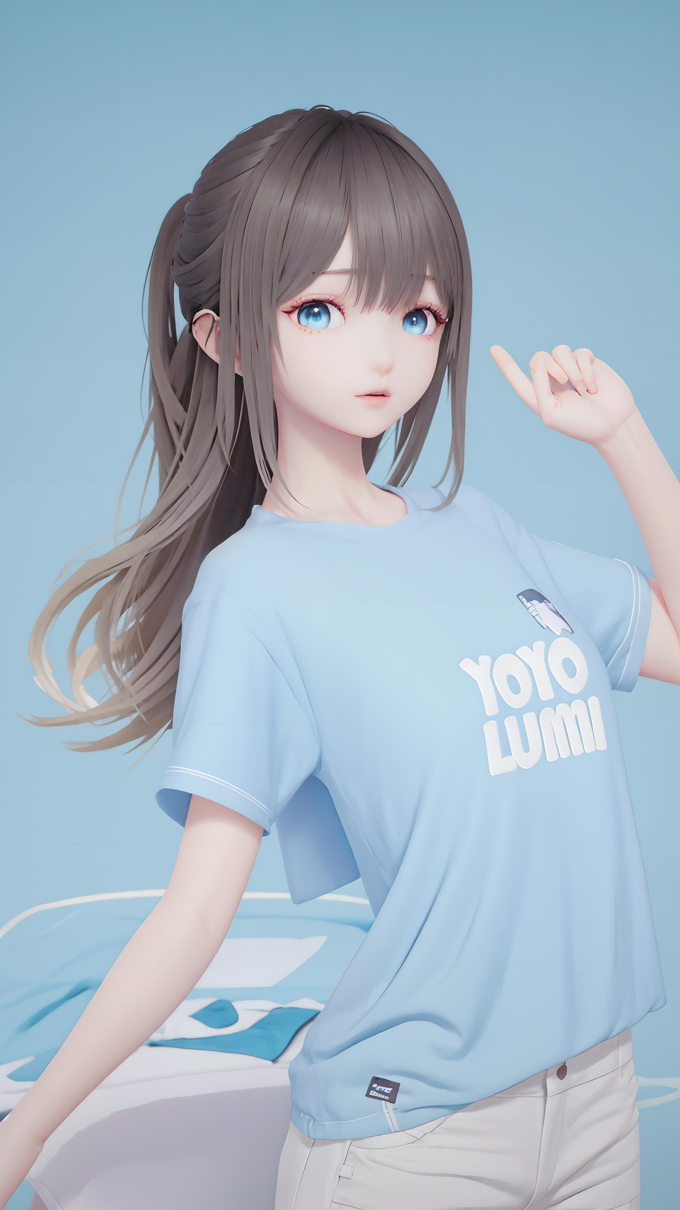 lumi_鹿鸣——人工桌面（米哈游） image by Tim_Yi