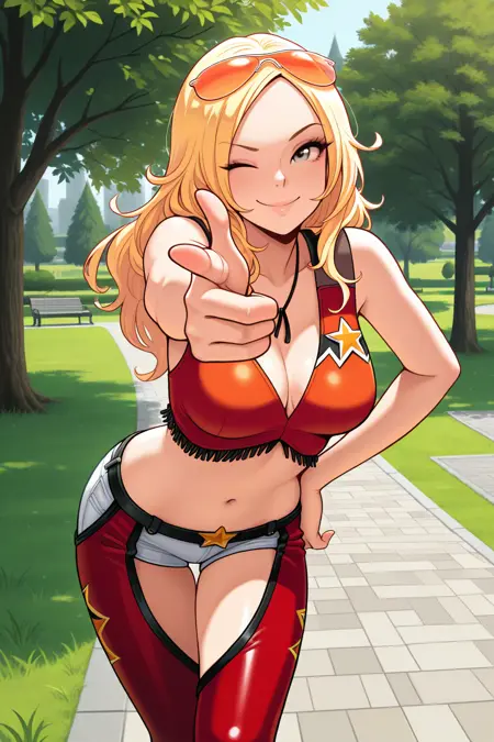 Agent Starr // Illustrious/Pony Character LoRA // Elite Beat Agents