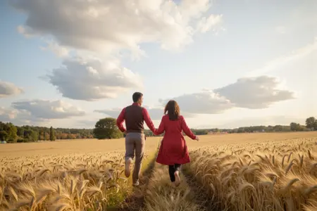 F.1_Sir, the wheat in my hometown is ripe.