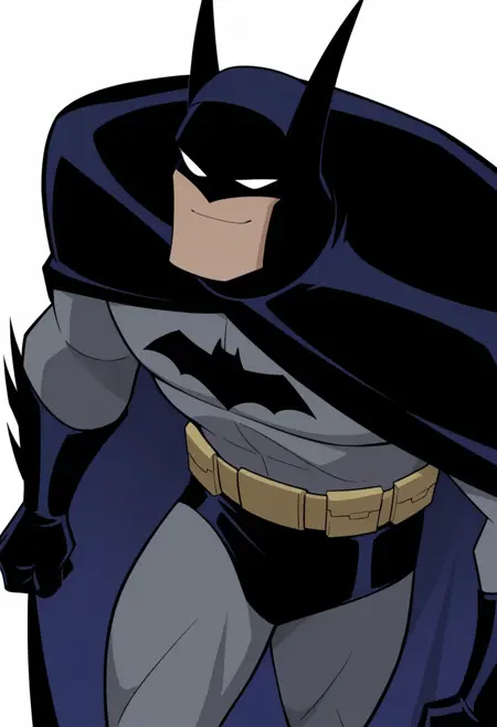 DCAU Batman from JLU: Illustrious