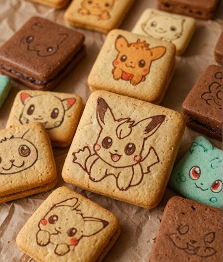 Cookies with Drawings SDXL v1.0