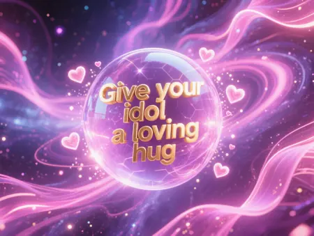Give your idol a loving hug