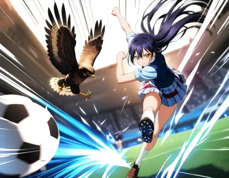 Captain Tsubasa Shoot / キャプテン翼のシュート SDXL