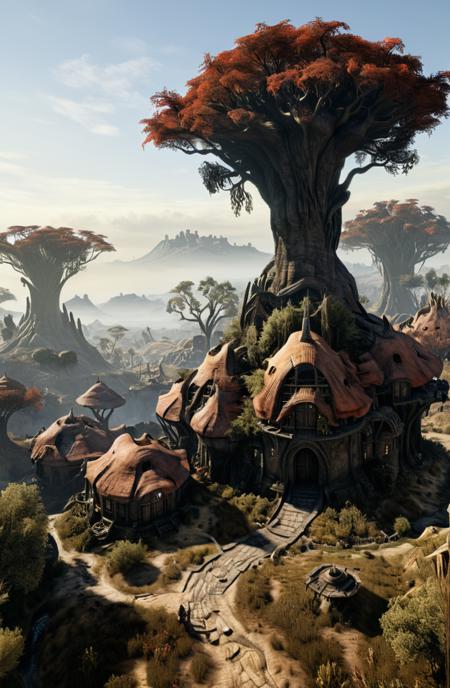 Morrowind, High detail RAW color Photo, 8k, natural light  <lora:xl_more_art-full_v1:1>