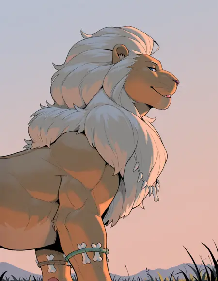 Leopold, the Lion [Fidchellvore Character] - [Illustrious/NoobAI]