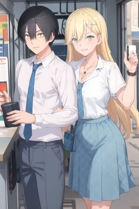 Okumura Masamune x Aria Kisaki (2.5 Dimensional Seduction)