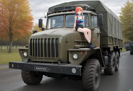 Урал-4320 / Ural-4320 (Vehicle) for Illustrious