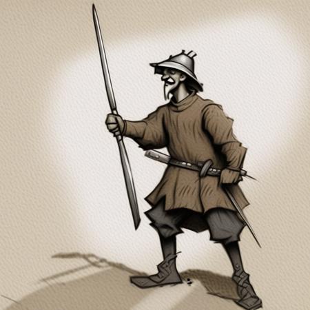 Medieval drolleries XL V1