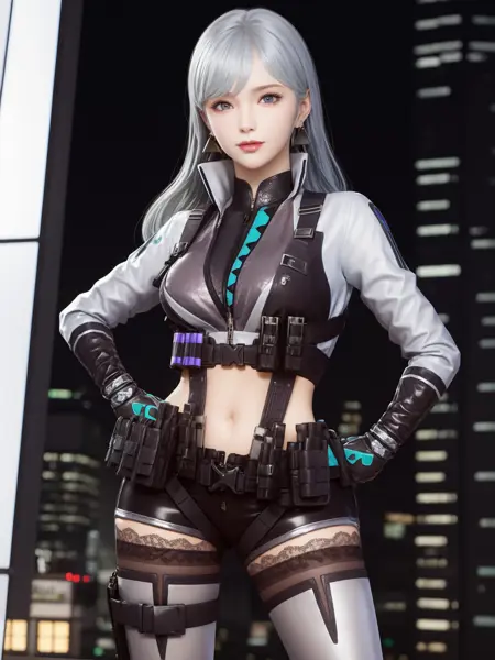 穿越火线_王者岚兮儿(保卫者)_CF_Cross Fire_WangZhe Lan Xier