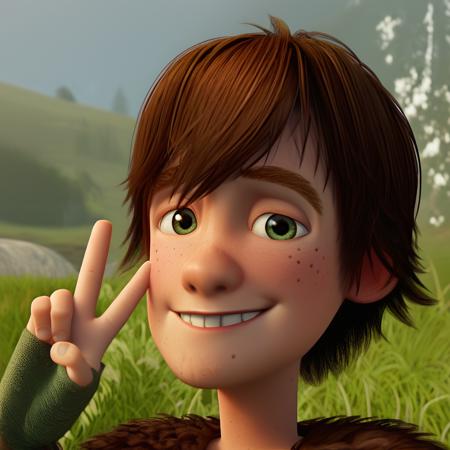 Hiccup [How to Train Your Dragon] Pony v1.0