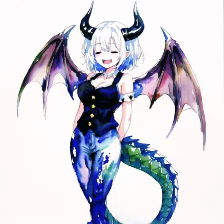 Anime Dragon Girl