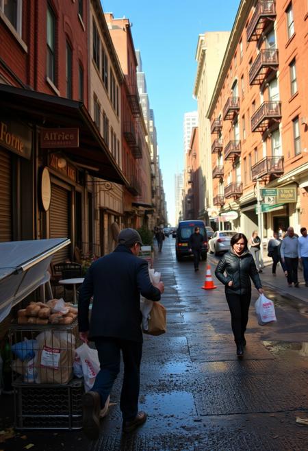 run in the city putting meat on bones for the rich and the pretty so they can keep their homes in the mess of the gritty living life on loan