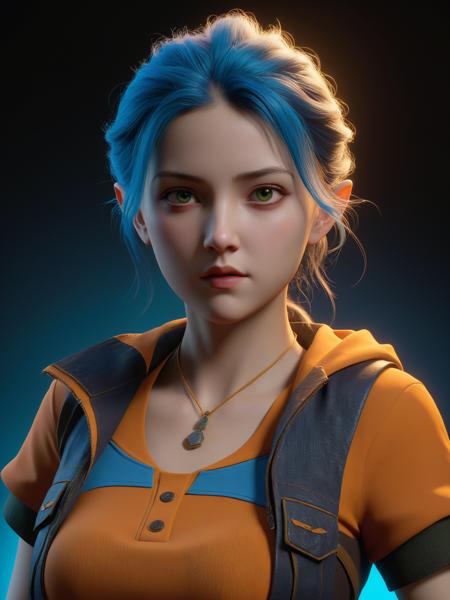 game character, role conception, art2.5d 1girl,