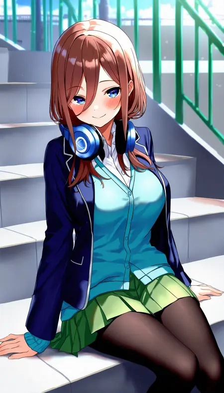 Miku Nakano | The Quintessential Quintuplets | Character LoRA [IllustriousXL]