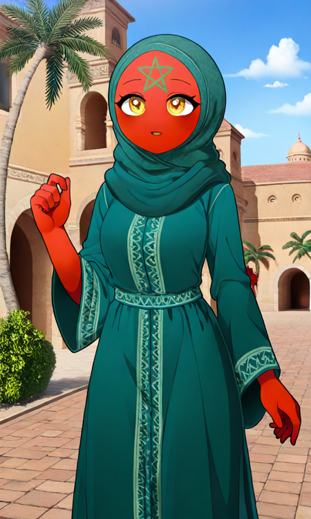 Morocco (Countryhumans)  المغربية v1.0