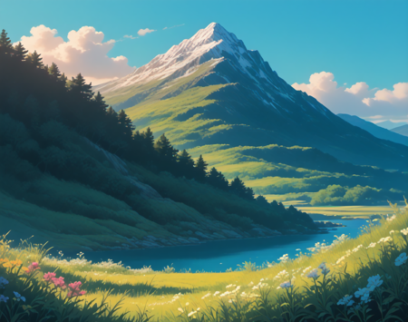 Ghibli Background (Landscape) (Pony) (AD) v1.0