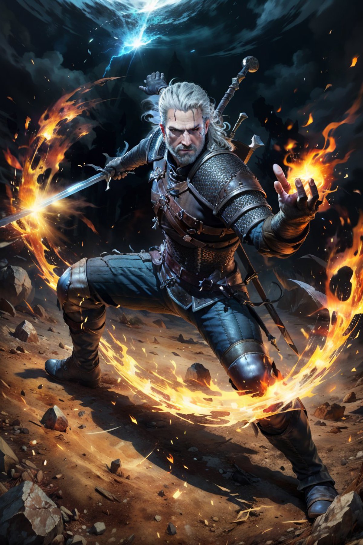 Geralt of Rivia  |  The Witcher 3 : Wild Hunt image by soul3142