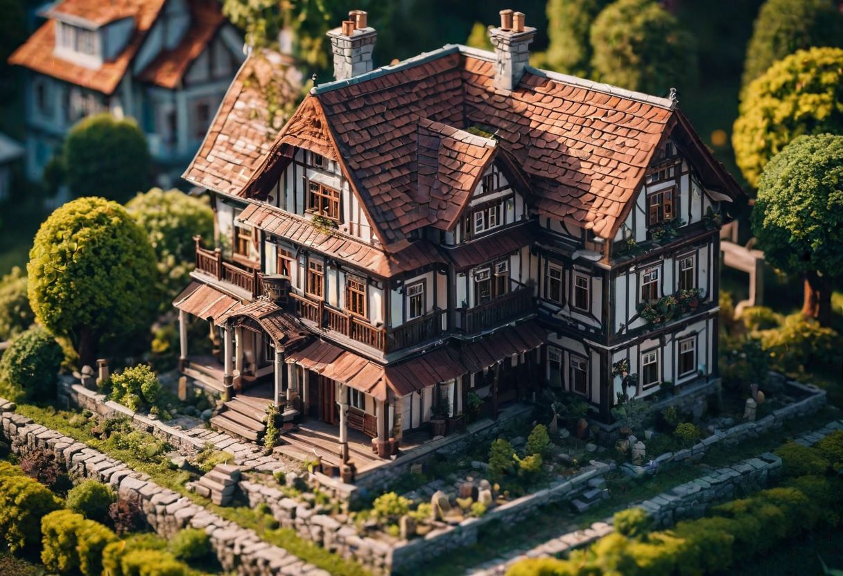 breathtaking cinematic photo isometric style old house, voxell, scenery, realistic, vibrant, beautiful, crisp, detailed, ultra detailed, intricate, 35mm photograph, film, bokeh, professional, 4k, highly detailed, award-winning, professional, highly detailed