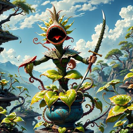 DP Samurai Carnivorous plant FLUX FLUX