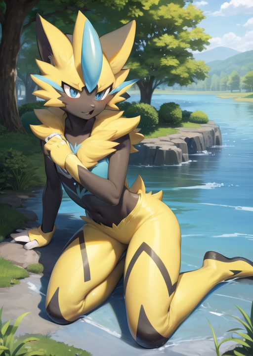 Zeraora - Pokemon | Pocket monsters image by Tomas_Aguilar